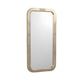 Stylish Rectangular Wall Mirror with Decorative Frame