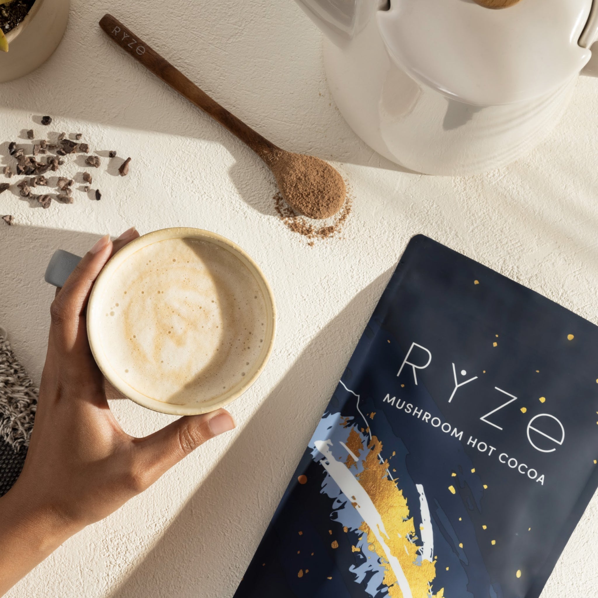 Mushroom Hot Cocoa ri gg 3i